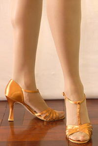 Latin 3.5 inch heel